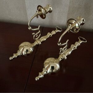 Elegant Brass Wall Sconces